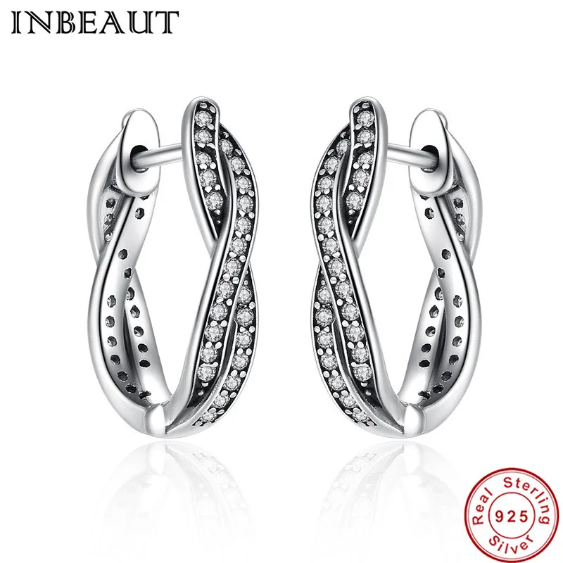 Женские серьги гвоздики из серебра 100% пробы с фианитом|stud earrings|zircon stud earringsearrings women