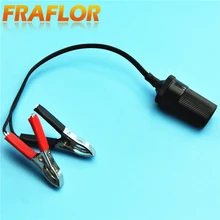 38 см 30A автомобильный зажим аккумулятора Аллигатор зажим соединители прикуривателя Зарядное устройство Кабель Мягкие пластиковые накладки