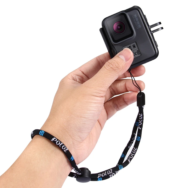 2 шт., нейлоновый ремешок на руку, регулируемый ремешок на запястье для GoPro Hero 8, 7, 6, 5, 4, 3+ 2 штатива для камеры, аксессуары для монопода