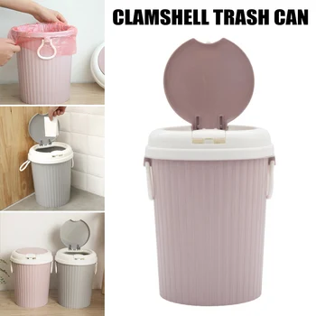 

Portable Trash Can Garbage Bin Swing Lid Home Kitchen Waste Basket RT99