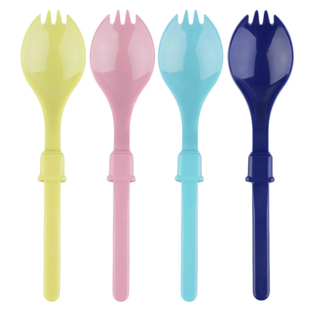 PREUP Foldable Spork New Cute Camping Hiking Spoon Cookout Picnic