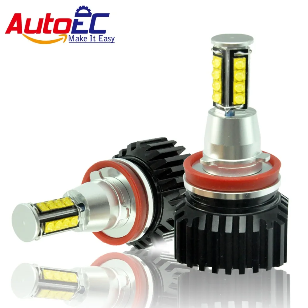 AutoEC E92 128W Angle eyes led bulb with cree H8 For BMW series 3 5 7 X5 E70 X6 E71 E90 E91 E92 M3 E60 E93 E84 E89 E60 E82 AutoEC E92 128W Angle eyes led bulb with cree H8 For BMW series 3 5 7 X5 E70 X6 E71 E90 E91 E92 M3 E60 E93 E84 E89 E60 E82