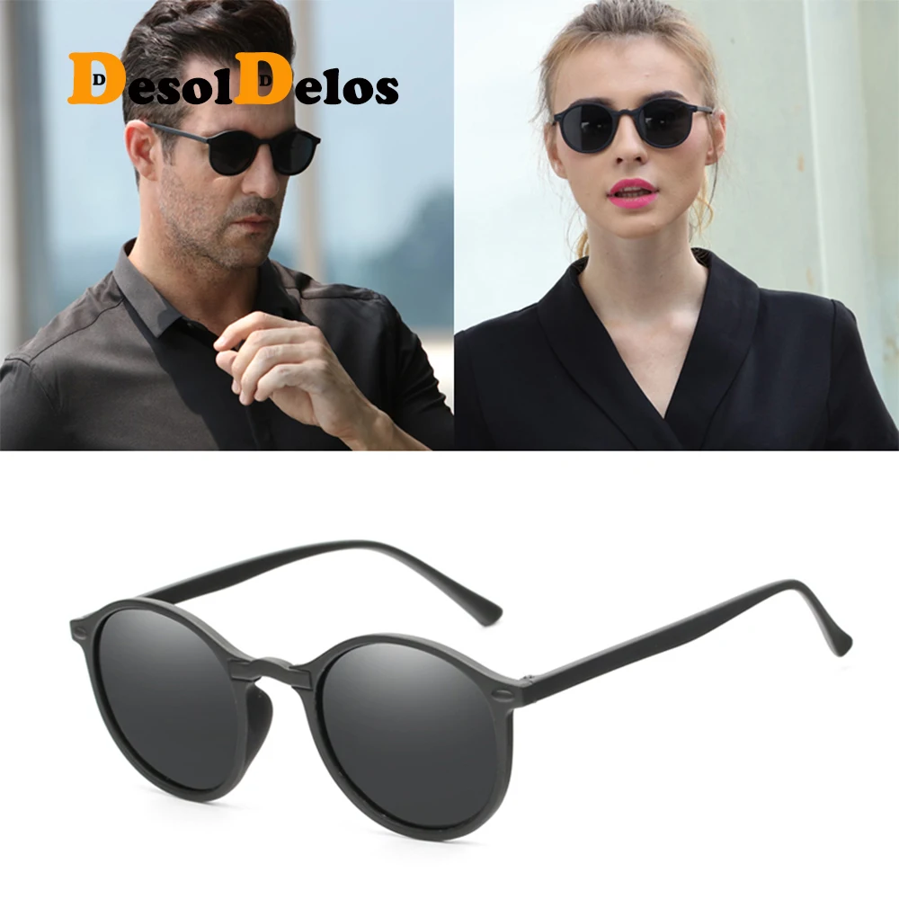 2019 Men Polarized Sunglasses Women Round Brand Design Driving Sun Glasses Male Glasses Eyewear UV400 Shades lentes de sol 2019 Men Polarized Sunglasses Women Round Brand Design Driving Sun Glasses Male Glasses Eyewear UV400 Shades lentes de sol