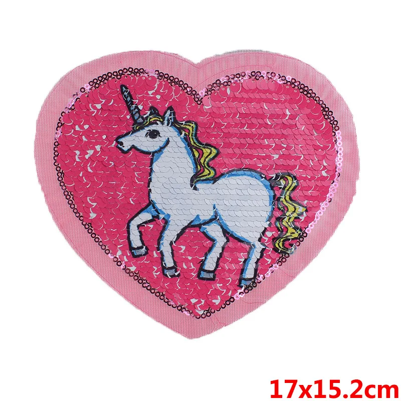 Animal sequins, beads, embroidered cloth, unicorns, patches, straps, ironing, clothing accessories, wholesale