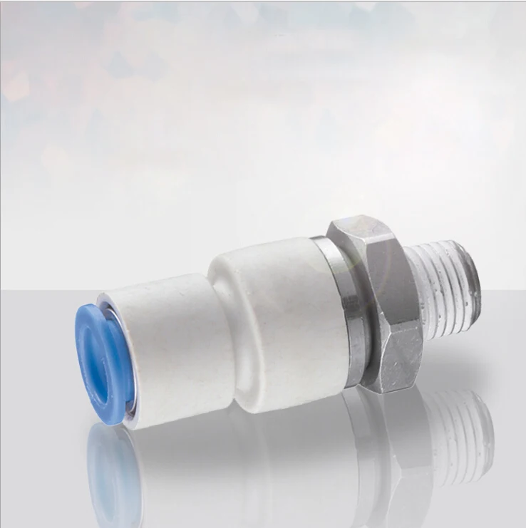 

Tube size 6mm-1/4 PT thread KSH series Pneumatic Rotary Fittings, Pneumatic quick fitting