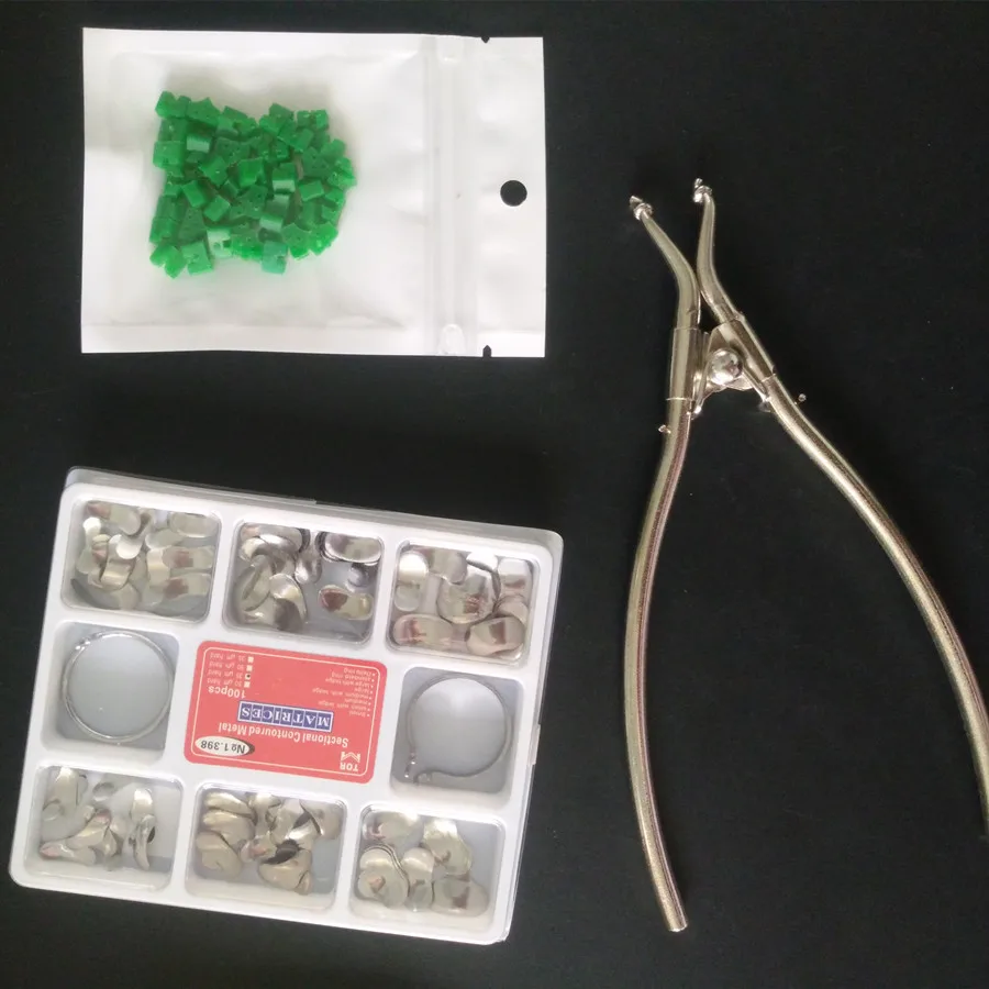 Buy 100Pcs Full Kit Dental Matrix Sectional Contoured