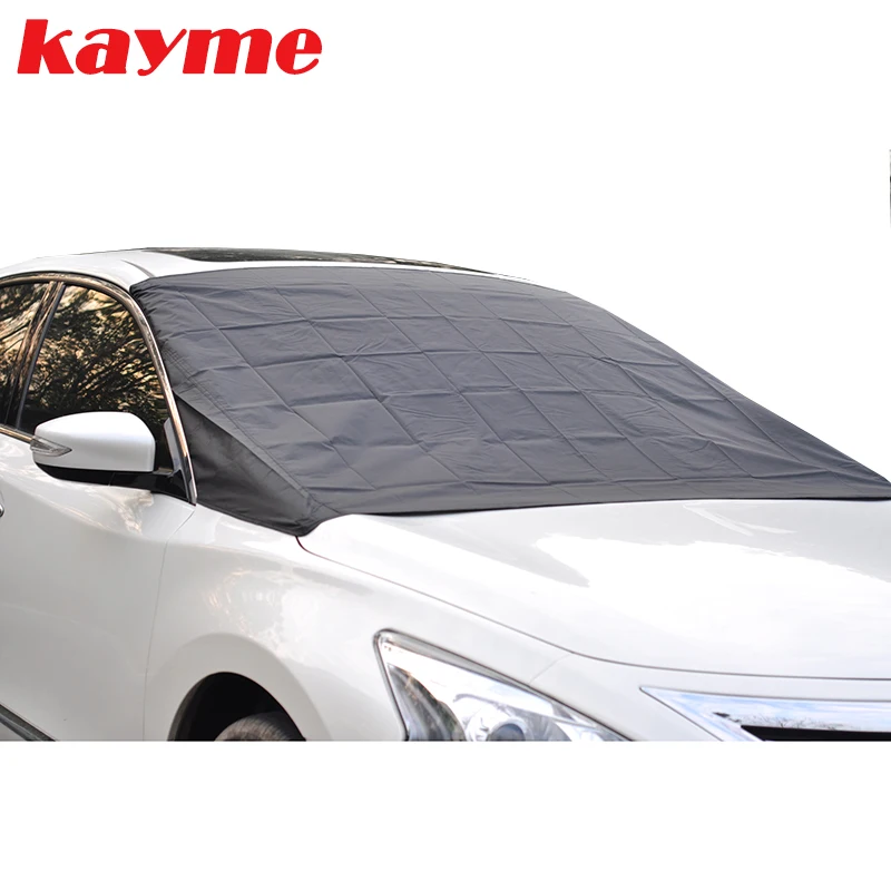 Kayme car windshield sunshade auto magnetic windshield protector anti frost snow ice windscreen sunshade for BMW