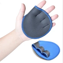 1 пара Тяжелая атлетика пальмы противоскользящие дышащие спортивные пальмы для мужчин и женщин тренировочные гантели пальмы фитнес Экипировка для мужчин t