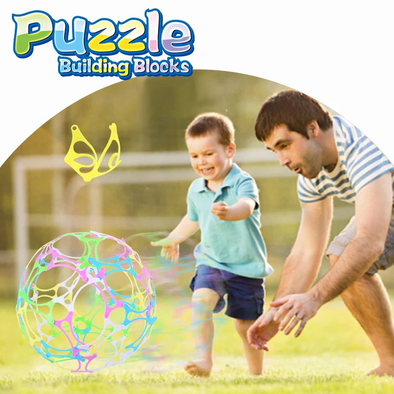 252pcs Assembled Building Blocks Toy Children Educational Colorful Soft Plastic Straw Fight Inserted Blocks Christmas Gift