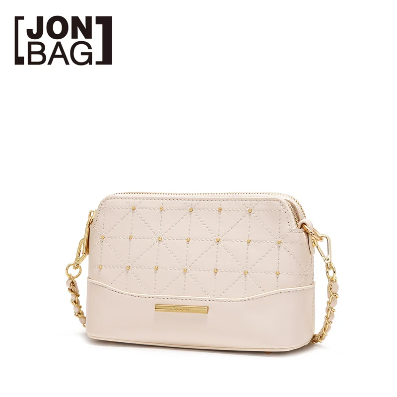 JONBAG красная летняя сумка женская на цепочке простая одно плечо косая новинка