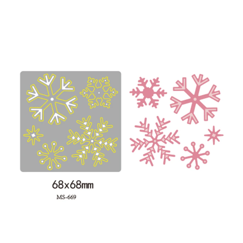 

Gowing christmas dies snowflake Metal Cutting Dies Stencils For Card Making Decorative Embossing Suit Paper Cards Stamp DIY