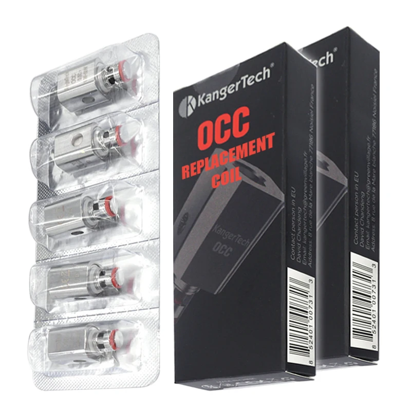 Запасная катушка KangerTech Subtank OCC NiCr 1 2 Ом 10 шт. для серии Kanger | Электроника