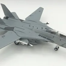 Труба 1: 72 F-14D VF-213 ЧЕРНЫЙ ЛЕВ эскадрилья мужской F14 модель истребителя