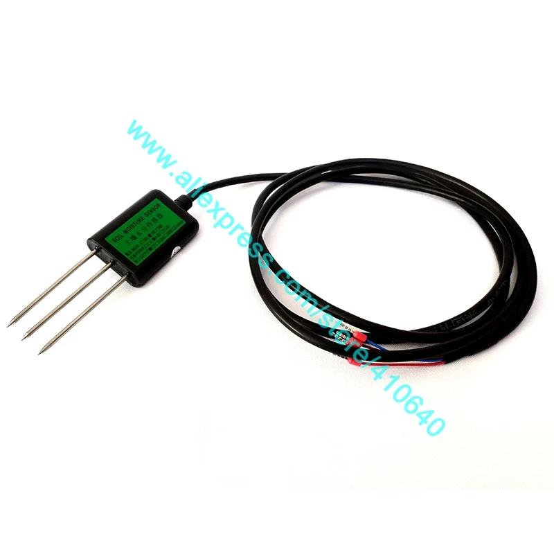 Soil Humidity Temperature Sensor Moisture Content Transmitter Range 0 100% Output 4 20MA|humidity and temperature sensor|humidity temperaturehumidity