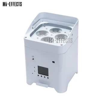 

4x18w battery par light Wireless DMX Battery Powered led par light RGBWA UV 6in1 dj disco party stage lighting equipment