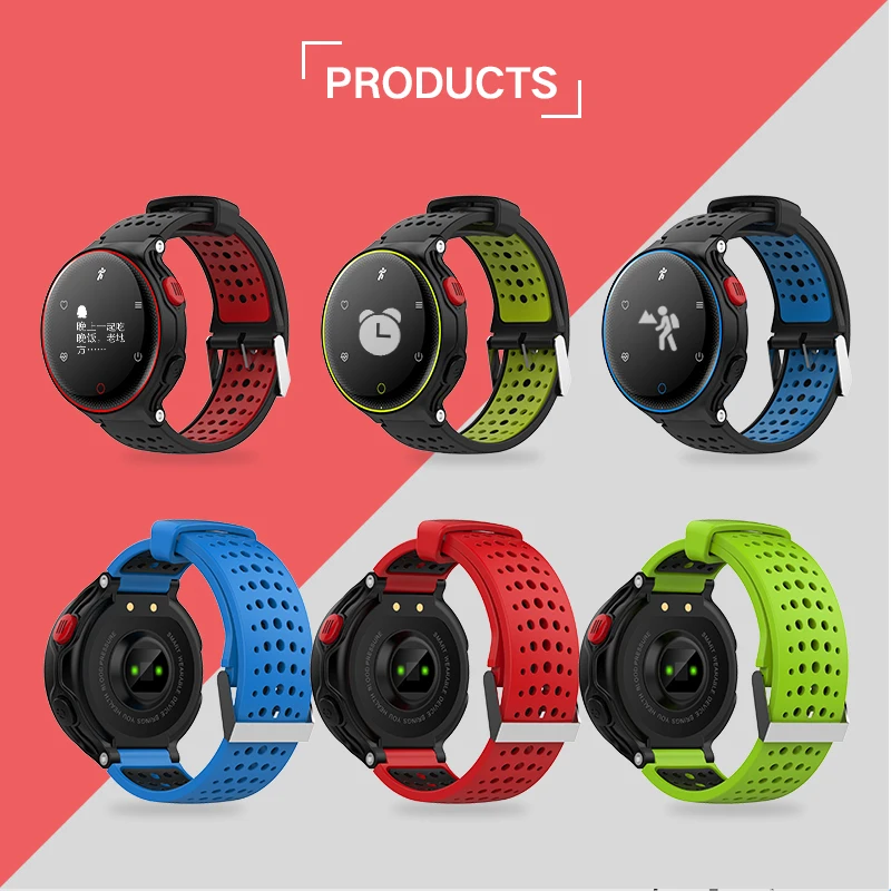 

Smart Bracelet Wristband bluetooth 0.96inch Heart Rate Detection Sport Sleep Temperature Monitor Waterproof for IOS/Android