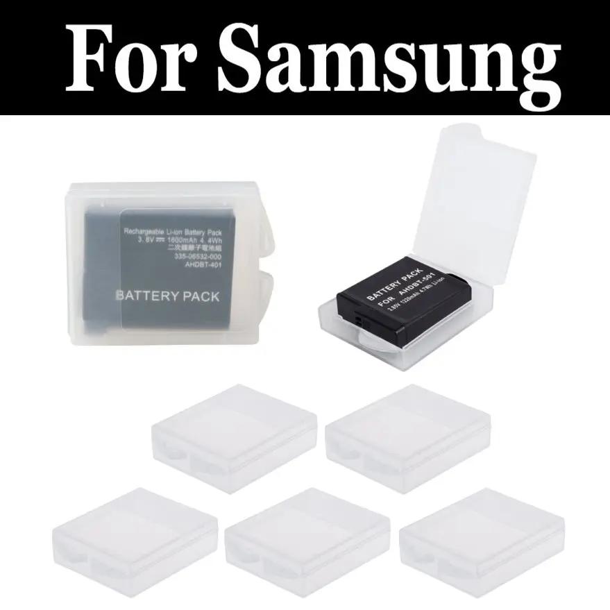 

5pcs Battery Protective Box Transparent Cover For samsung NX NX300 NX30 NX300M NX3000 mini ST76 NX5 NX500 ST80 ST90 ST93 ST95