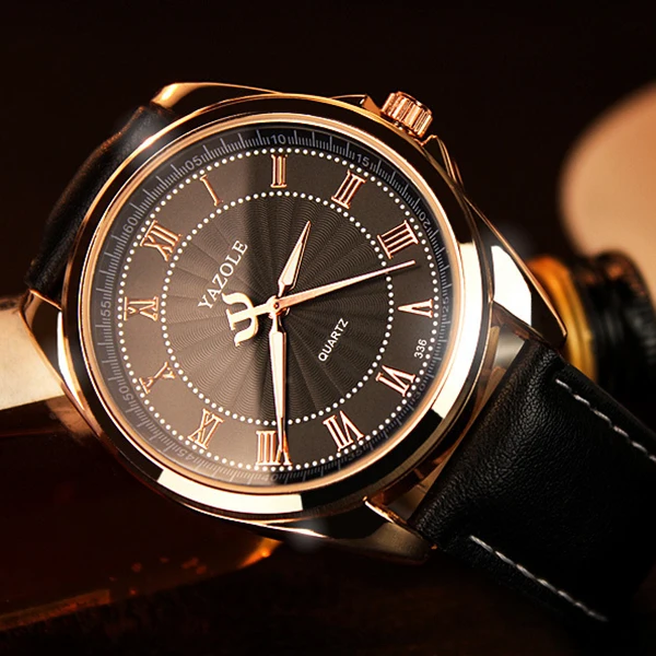 

YAZOLE Quartz Watch Men Top Brand Luxury Famous 2018 Wristwatch Male Clock Wrist Watch Business Quartz-watch Relogio Masculino