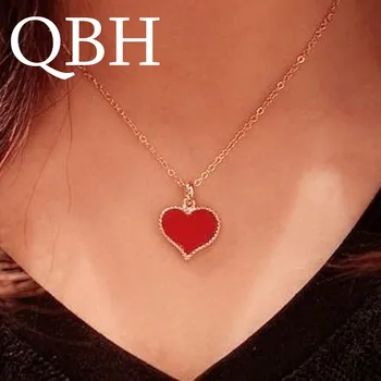 

NK147 Fashion Vintage Minimalist Heart Pendant Necklace For Women Jewelry Wholesale HOT Best Selling Chain Clavicle Neckalce