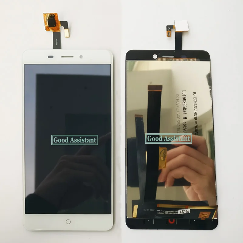 

High Quality Black/White 100% Tested LCD Display Touch Screen Digitizer Assembly For ZTE Nubia N1 NX541J + frame Free Shipping