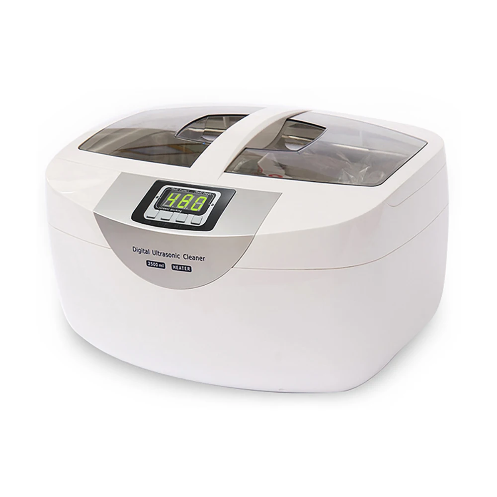 2500ML Dental stomatology equipment ultrasonic bottles jewelry cleaner denture watch eyeglasses