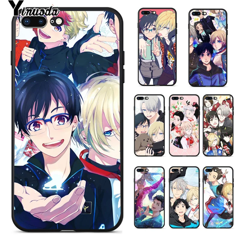 Yinuoda Anime Yuri on ice TPU Soft Phone Accessories Cell Phone Case for iPhone 8 7 6 6S Plus X XS MAX 5 5S SE XR Cellphones Yinuoda Anime Yuri on ice TPU Soft Phone Accessories Cell Phone Case for iPhone 8 7 6 6S Plus X XS MAX 5 5S SE XR Cellphones