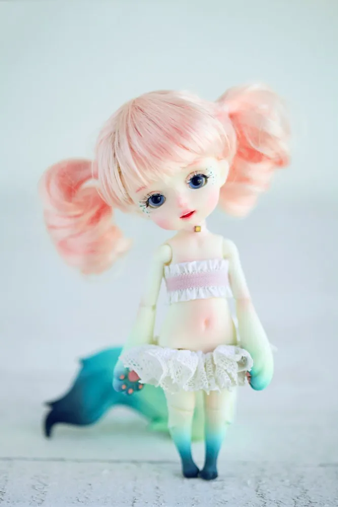 Niuniu DZ 1/8 BJD кукла BJD/SD модная Милая Модель Кукла из смолы для маленькой девочки подарок на день рождения случайные глаза