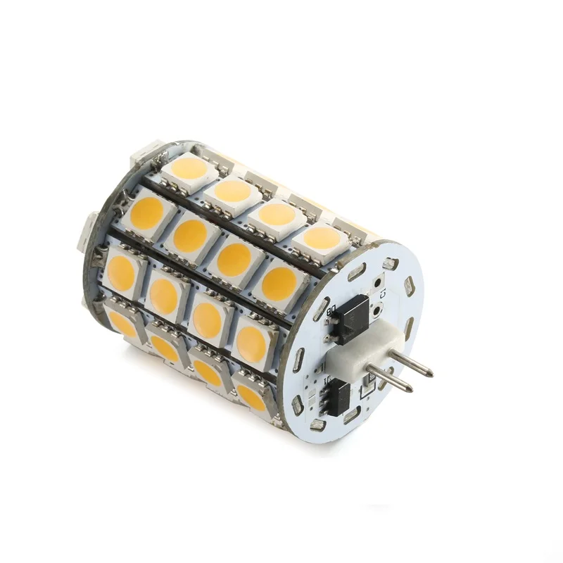 

G4-49SMD-5050-DC10-30V/AC8-18V-550LM-6W LED Bi-pin Lights 1PCS JTFL177