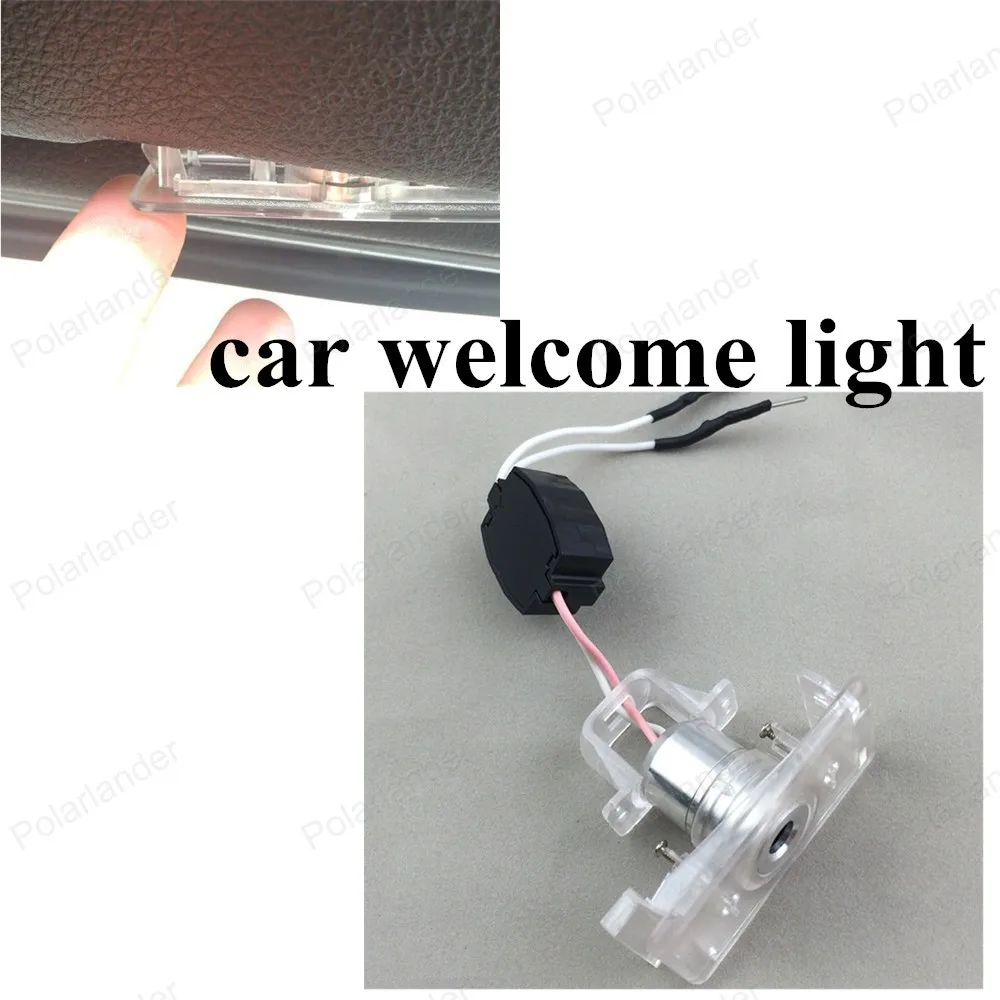 Promotion For Buick Car Door Step Shadow 2PCS/lot Led Auto Logo Emblem