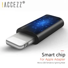 ACCEZZ OTG конвертер Micro USB для освещения для Apple адаптеры для iphone 6 7X8 6s Plus для ipad Air мини зарядное устройство адаптер данных