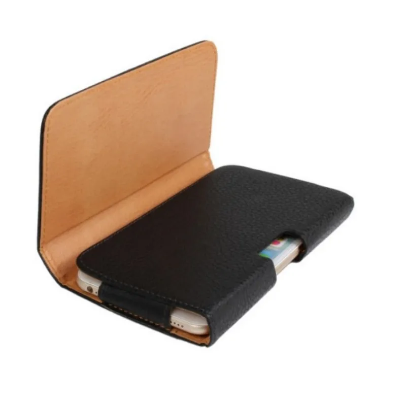 Vertical Horizonal Style PU Leather Man s Belt Clip Pouch Cover for hTC Windows Phone 8S