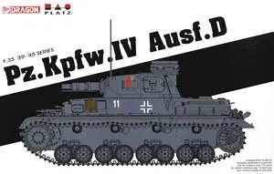 Масштаб 1/35 модель Dragon 6873 Pz.Kpfw.IV Ausf.D (№ 4 танкер типа D) | Игрушки и хобби