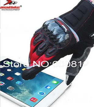 

MADBIKE motocross motorcycle riding gloves full finger touch screen mobile Knight glove carbon fiber drop resistance MAD-03