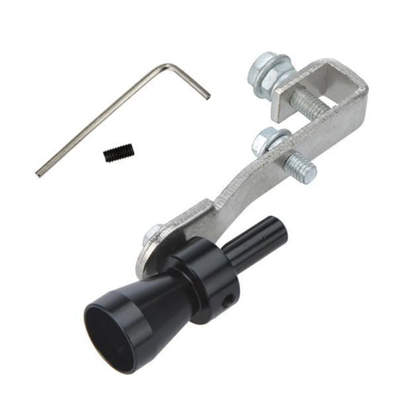 JX-LCLYL Car Turbo Muffler Exhaust Pipe Sound Simulator Whistle 37mm-48mm