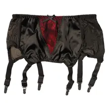 Винтажные подвязки, женские ретро ремни, 6 ремешков, металлические зажимы, сексуальные подвязки, пояс для чулок, сексуальное нижнее белье, подарок, бант, пояс для чулок