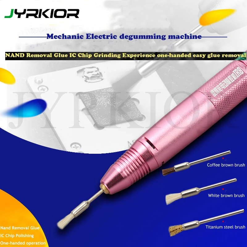 

Jyrkior MECHANIC Multi-Function IC Chip Grinding Deleting Glue Polishing Pen Mobile Phone Mainboard NAND Glue Removing Device