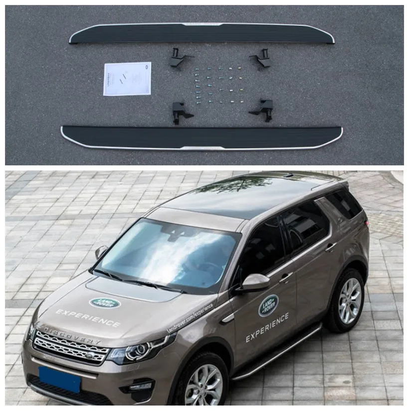 Для Land Rover Discovery Sport 2015 16 17 2018 2019 2020 подножки боковые ступенчатые педали