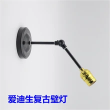 Винтажная лампа Эдисона Ретро бронзовая лампа держатель потолочный балдахин лампа база со шлангом для светодиодного подвесного светильника настенный светильник аксессуары