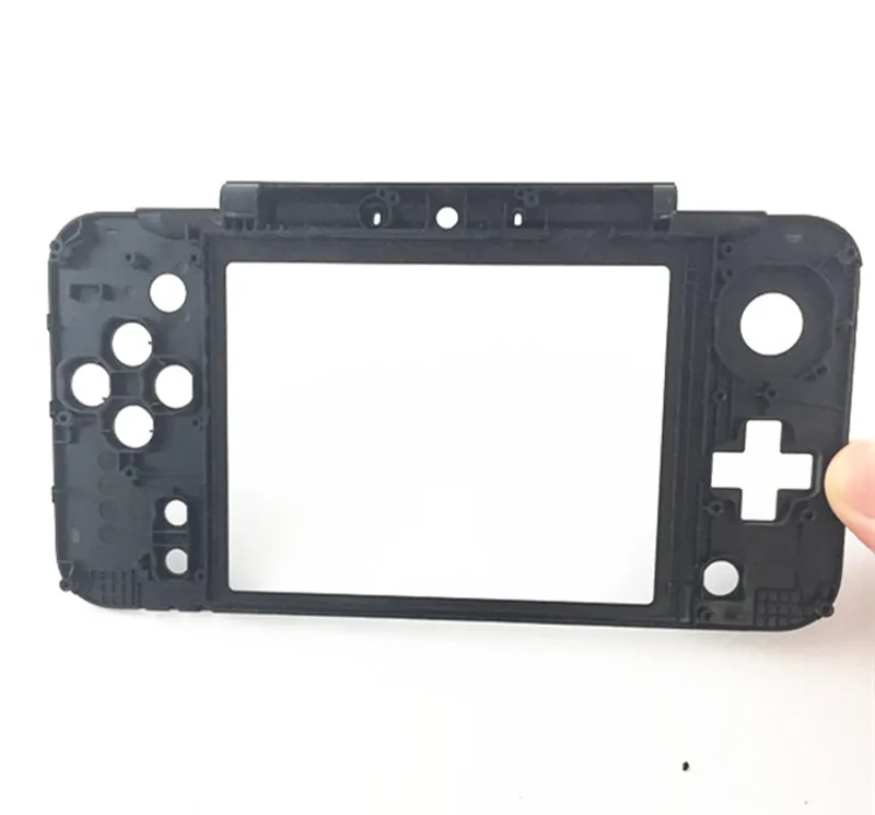 Черный для Nintendo Новый 2DS LL/XL средняя Рамка Замена корпуса рамка Крышка Ремонт 2