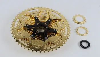

Free shipping Golden bicycle cassette 11-50T mountain bike freewheel 11S cassette 11/22/33S flywheel bike FL12