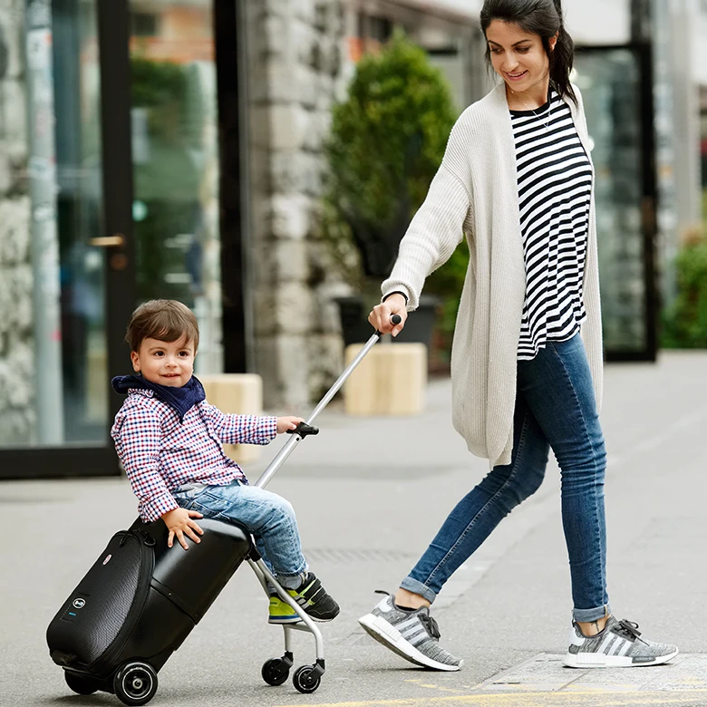 Best Product  Multifuction Travel Plane Boarding Lazy Luggage Case Baby Stroller 3 In 1 