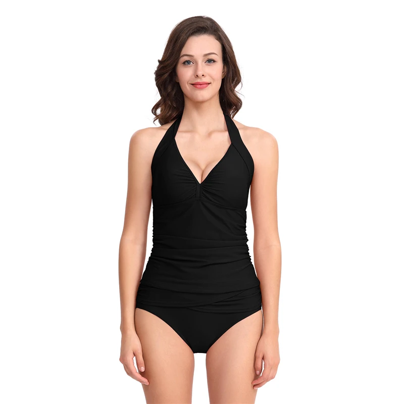 

Women Swimwear S-XL Tight Solid Two Piece Swimsuit Female Backless Various Color Swimming Suit Elastic Beach Summer Suit Female