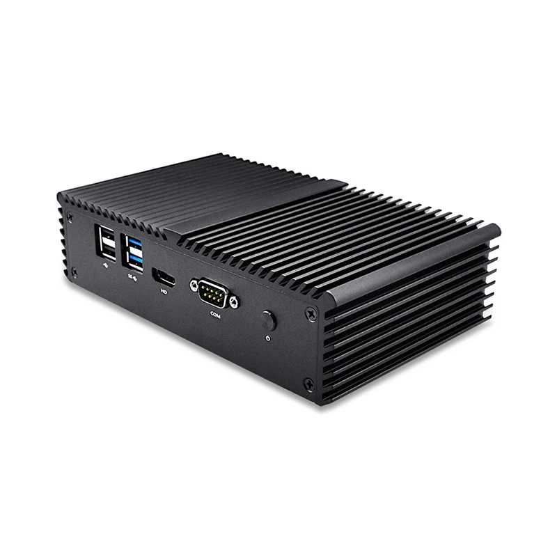 Qotom Mini PC Q300G4 Pentium i3 i5 i7 with 4 Gigabit NIC Support AES-NI Pfsense as Router Firewall Fanless Small Computer PC Box
