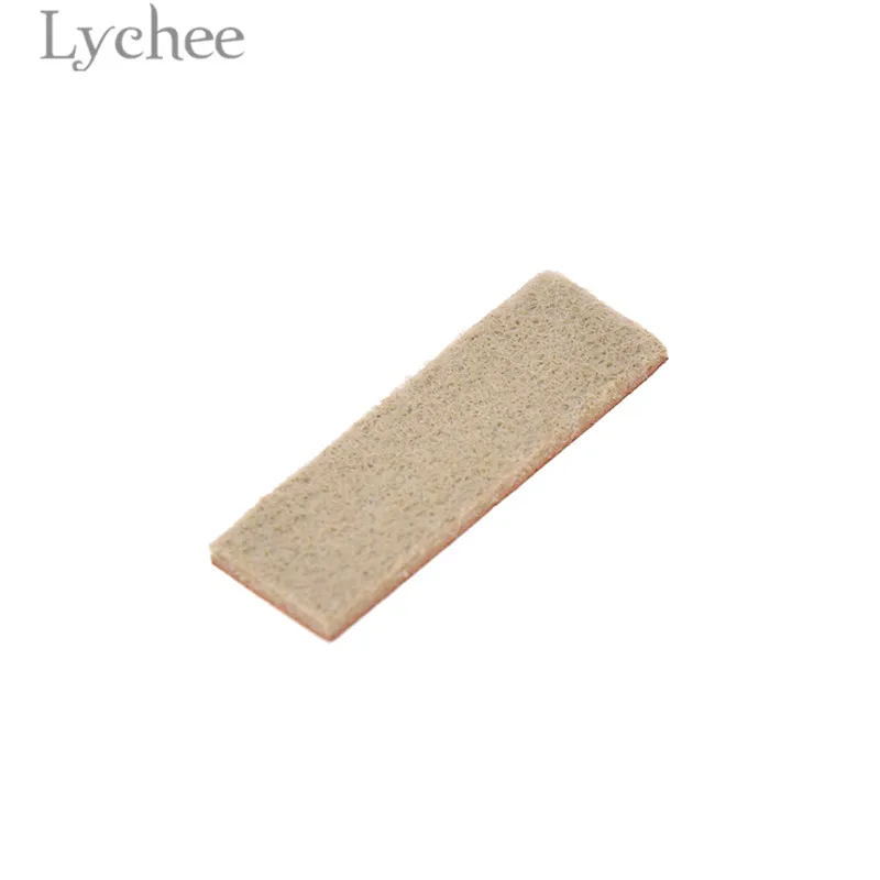 Lychee Life 100 шт 20x7 мм этикетки ручной работы из искусственной кожи декоративные бирки для одежды сумки DIY Швейные аксессуары