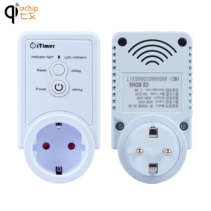 

Smart Socket EU Socket Wireless Remote Control Power Light Switch Plug Smart Remote Switcher Outlet Socket GSM Smart Socket