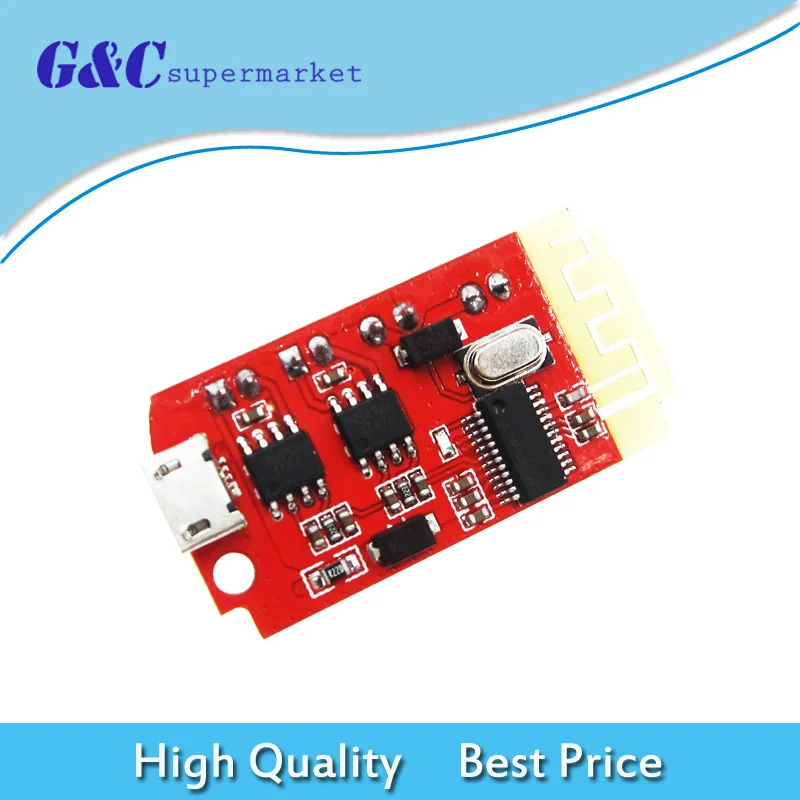 

Dual Plate 3W Amplifier Board DIY Bluetooth Speaker Modification Board 3.7-5V