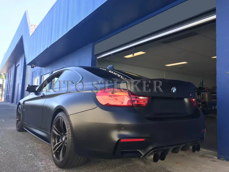 Satin Black Vinyl Car Wrap Film 33