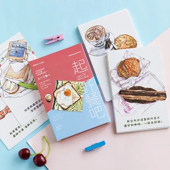 

30 Sheets/Set Let's Have a Picnic Postcard/Greeting Card/Message Card/Birthday Letter Envelope Gift Card