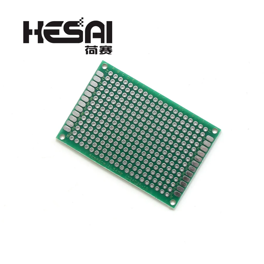 4x6 см PCB двухсторонний Прототип PCB DIY универсальная печатная плата