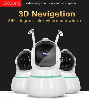 

Binmer Accessories Parts Remote Control Wireless Wifi IP Security Camera 1080P Indoor Home Surveillance System Monitor dec21
